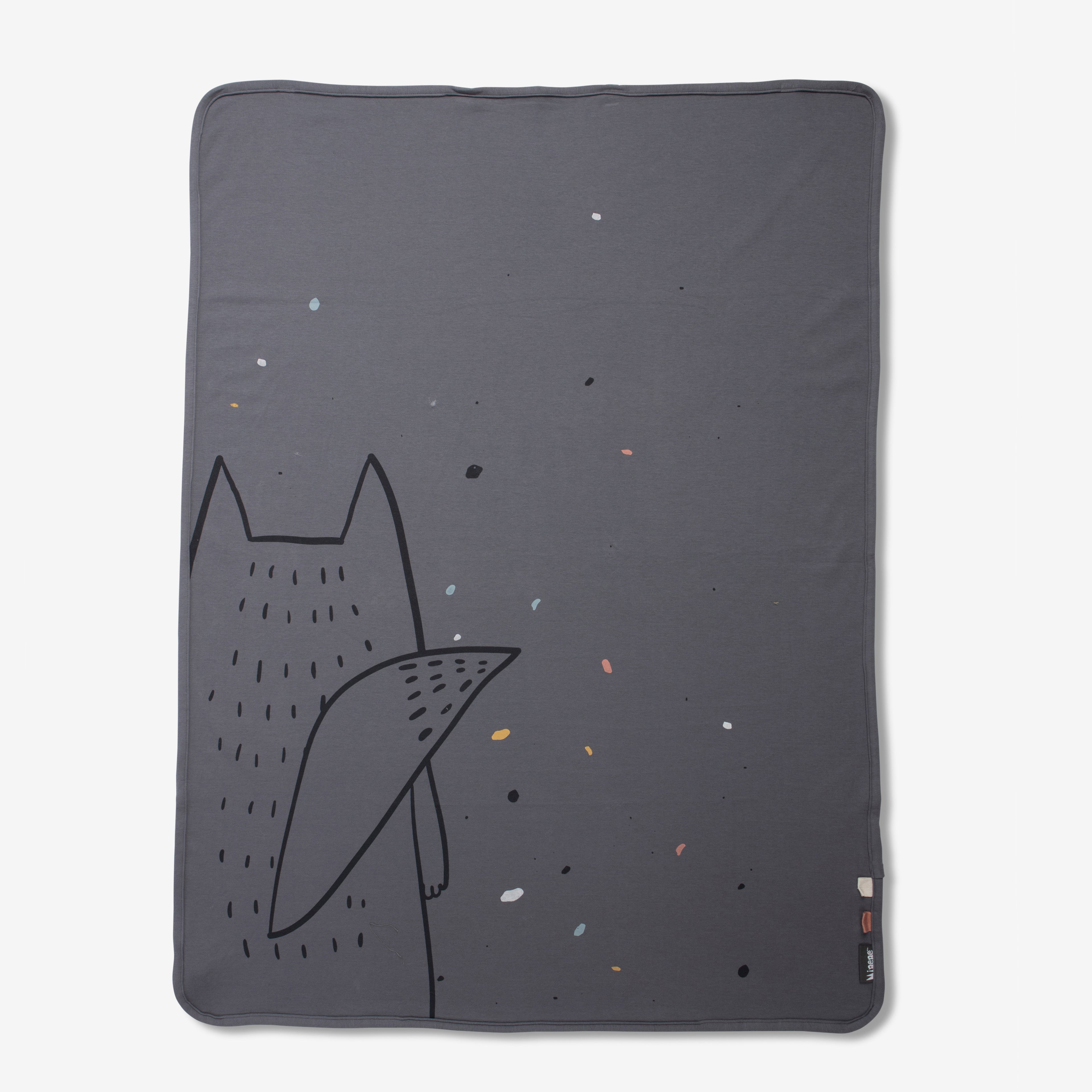 Double sided Summer Blanket size: 85x115cm - Animal Collection!