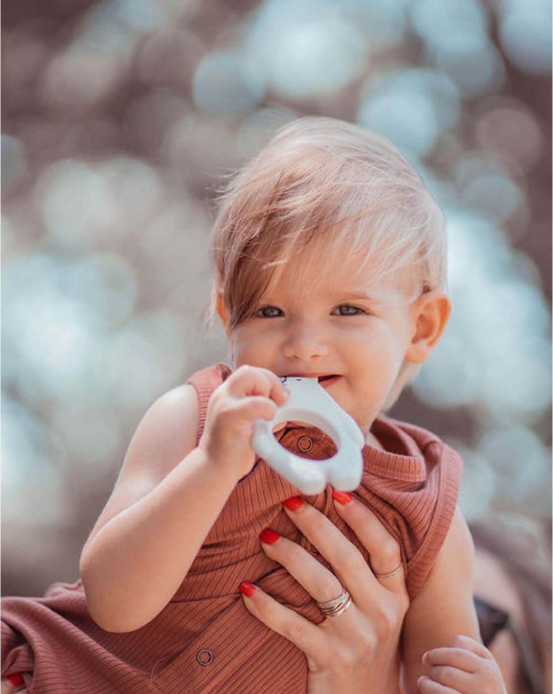 ROUND SILICONE TEETHER