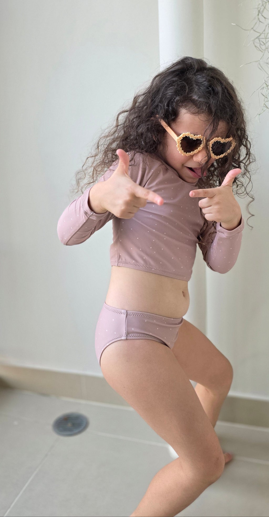 Swimsuit - Long Sleeves Shirt + Pantie