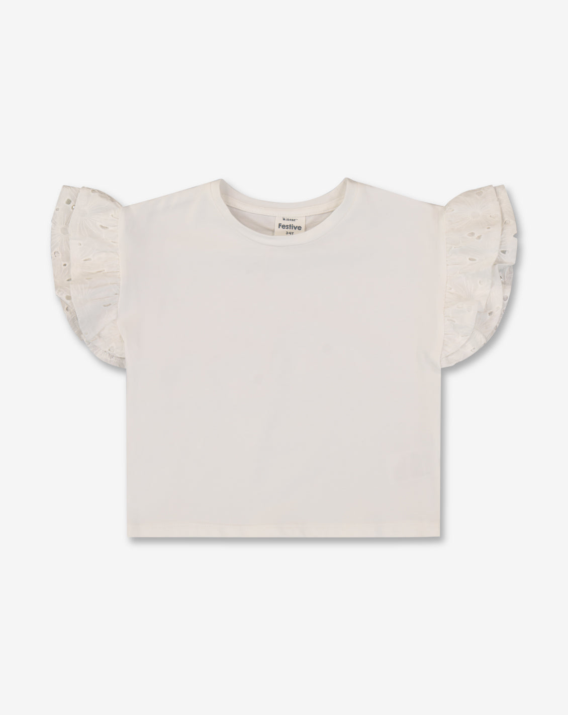 Shirt With Embroidered Lace Sleeves H22