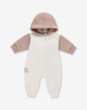 Hooded Overall With Zipper FB4