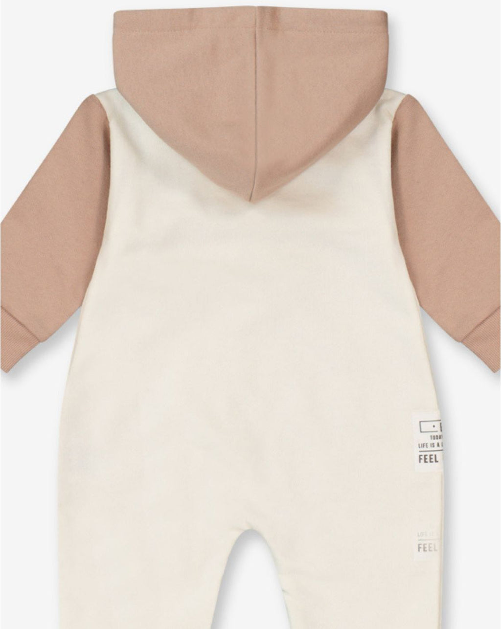 Hooded Overall With Zipper FB4