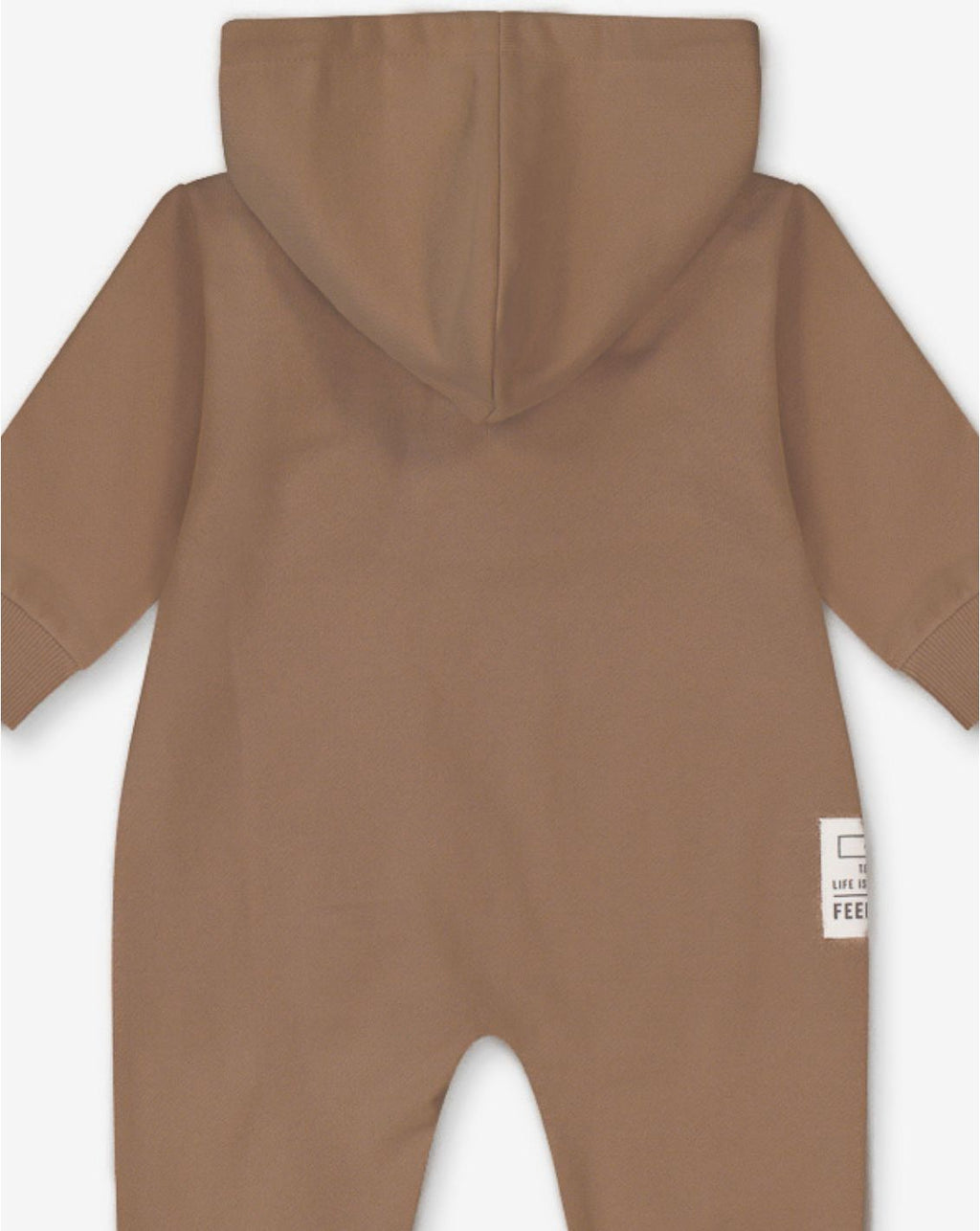 Hooded Overall With Zipper FB4
