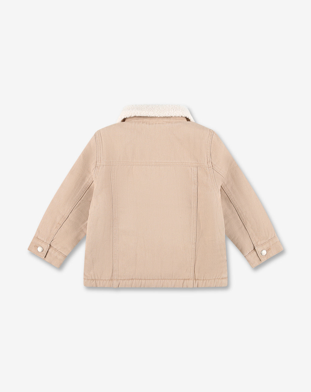 Denim Jacket With Fur J10