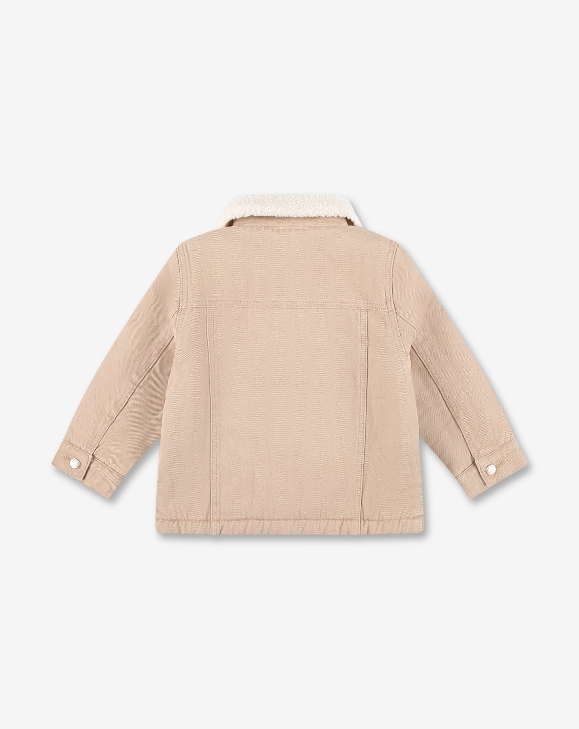 Denim Jacket With Fur J10