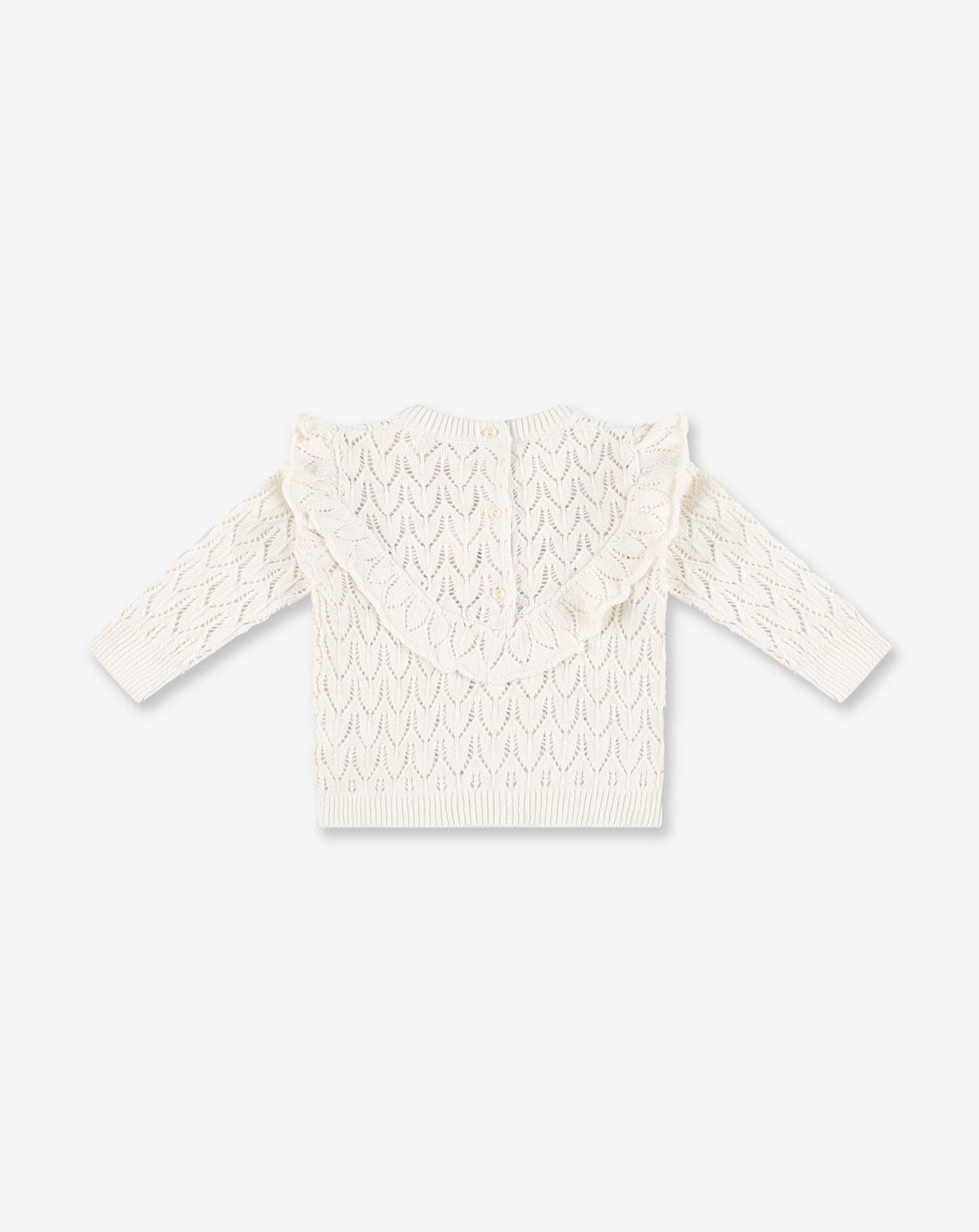 Sweater With Ruffles S12