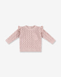 Sweater With Ruffles S12