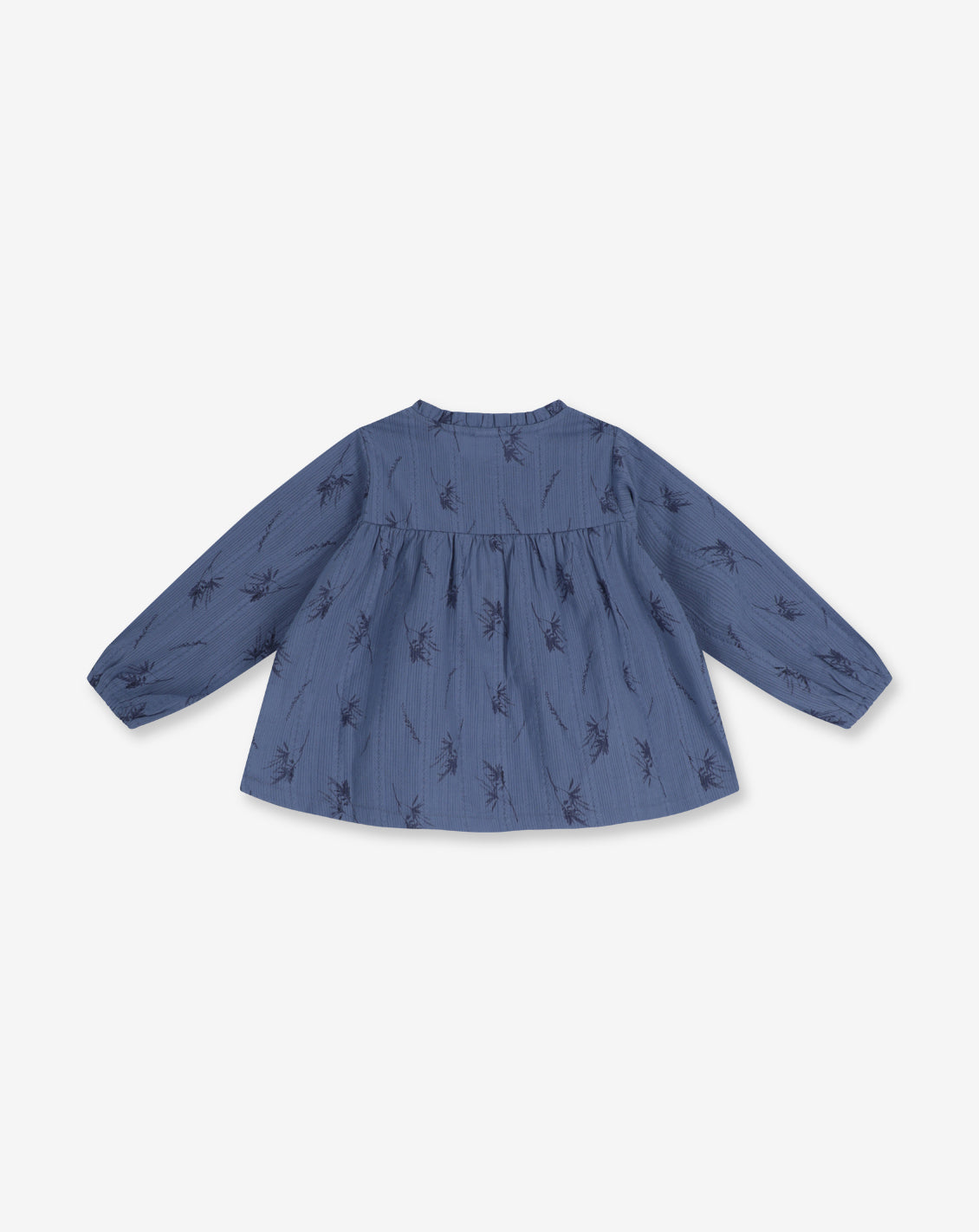 Woven Shirt With Gathers And Buttons A17
