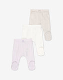 3 Pack Girls Pointelle Pants P - Baby
