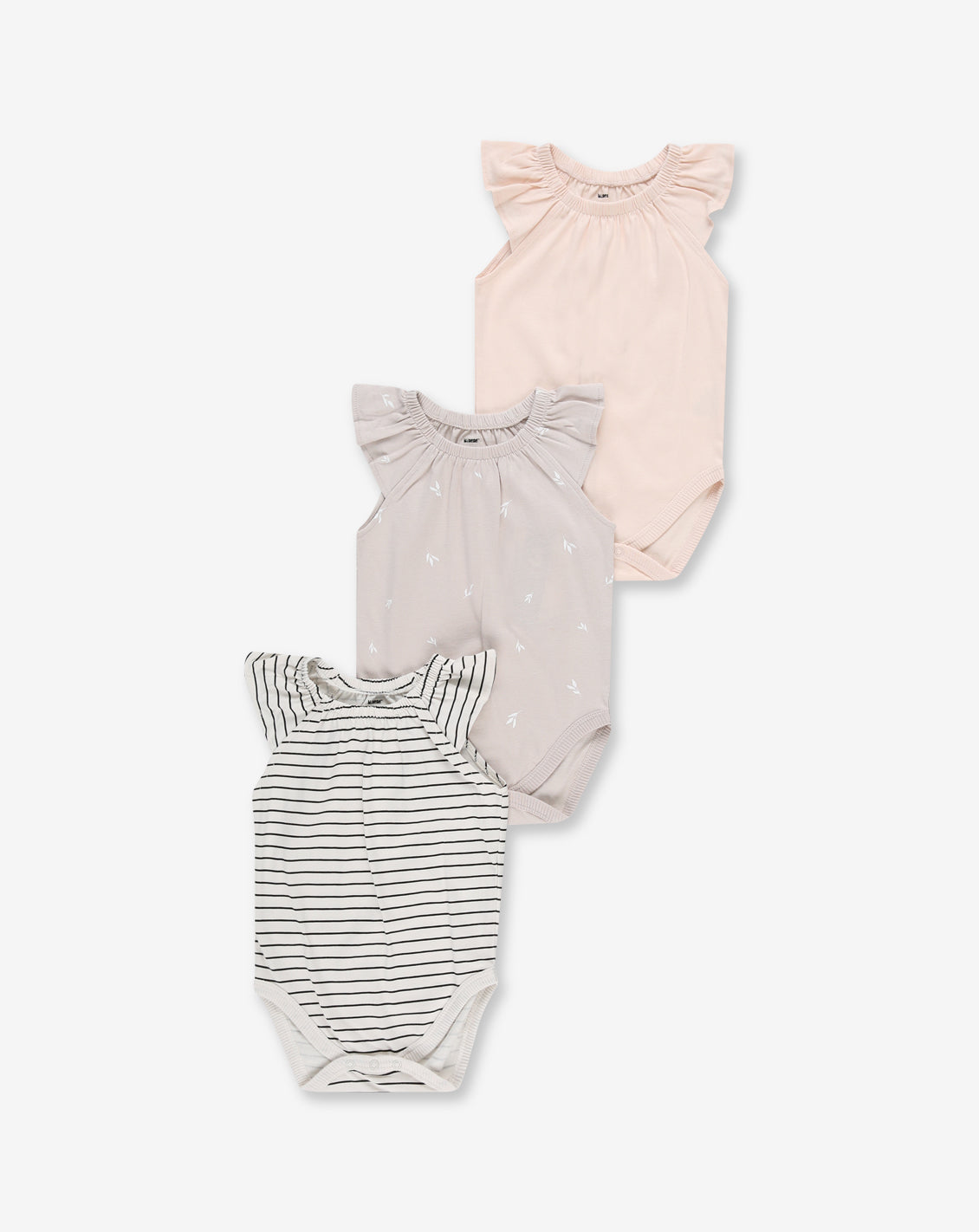 3 Pack Girls Bodysuits WSM
