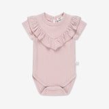 Baby Girl Ruffled BodySuit RIB1