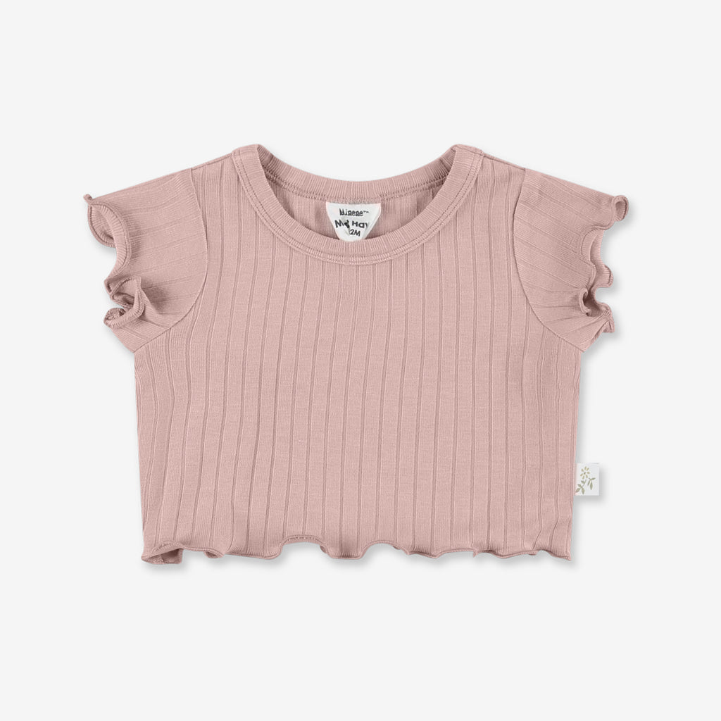 เสื้อถักเข้ารูปสำหรับเด็กผู้หญิง RIB S24 