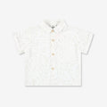 เสื้อเชิ้ตแขนสั้นผ้าทอติดกระดุมสำหรับเด็กผู้ชาย รุ่น WB1