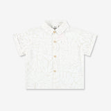 Boys Woven Button Shirt With Short Sleeves WB1