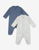 2 Pack Overalls PCS - 0-3m