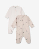 2 Pack Overalls PCS - 0-3m