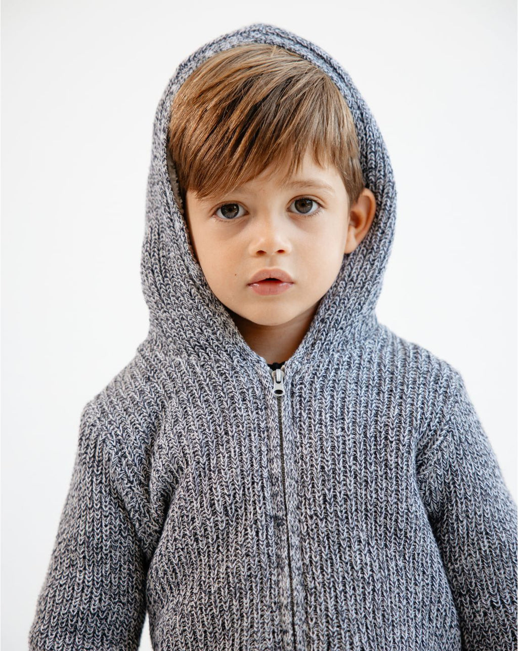 Hooded Jacket with Zipper S9