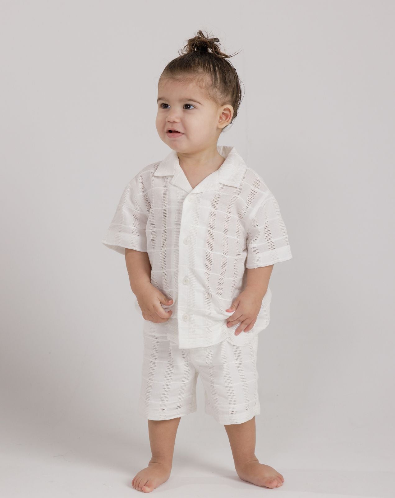 Short Sleeve Button-Down Shirt WB