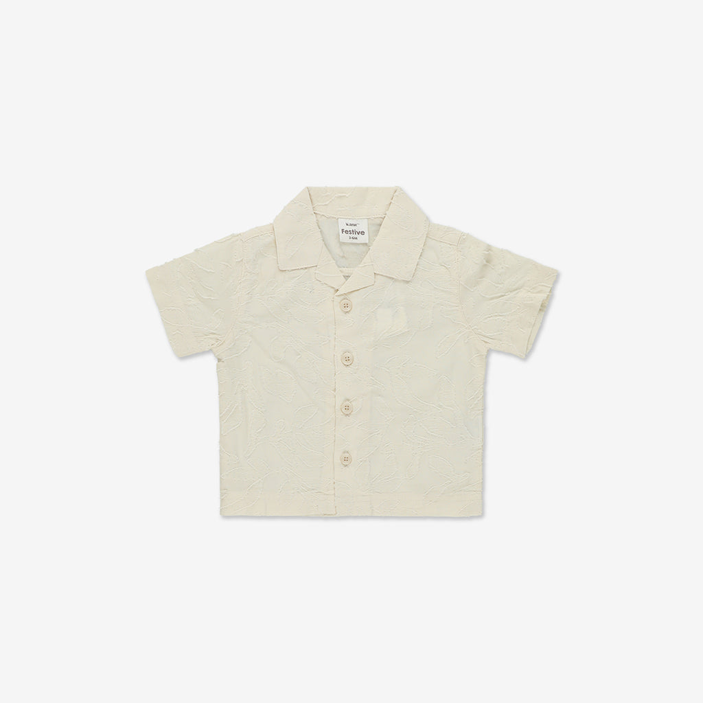 Short Sleeve Button-Down Shirt WB