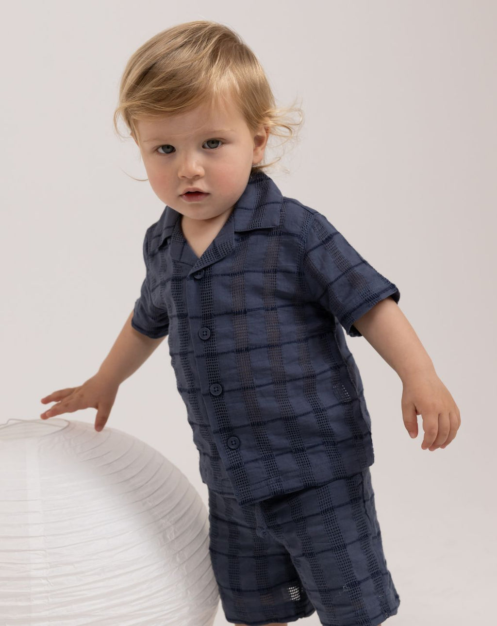 Short Sleeve Button-Down Shirt WB