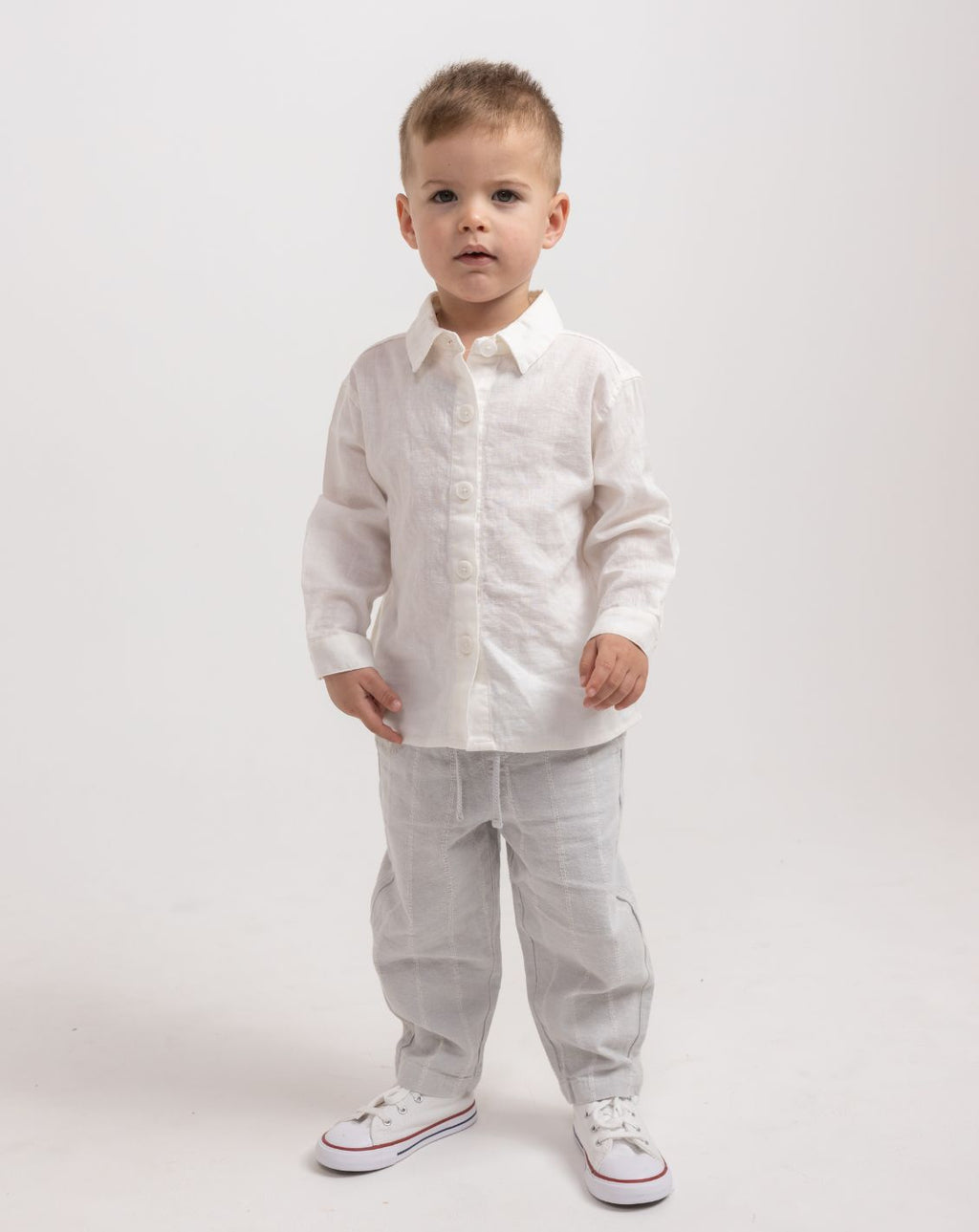 Linen Long Jogger Pants WB - WB11