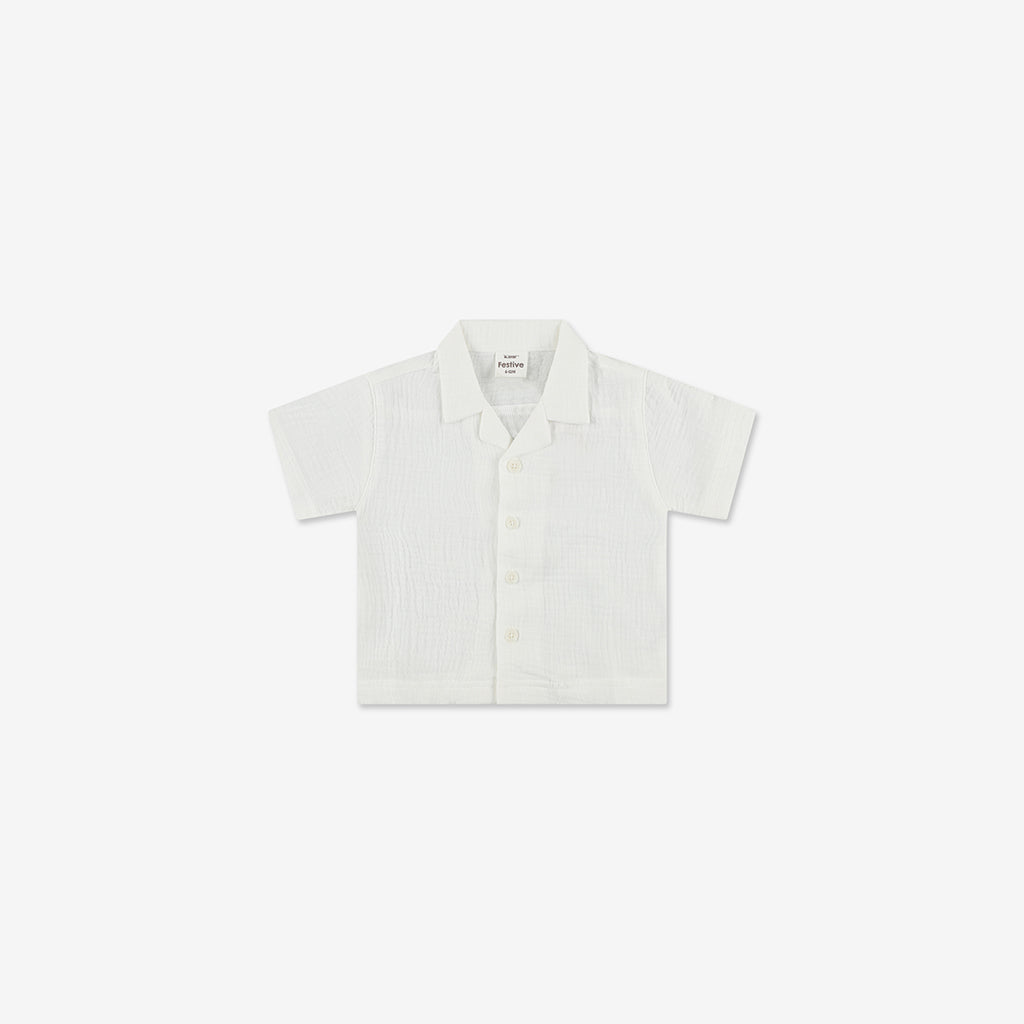 Short Sleeve Button-Down Shirt WB18