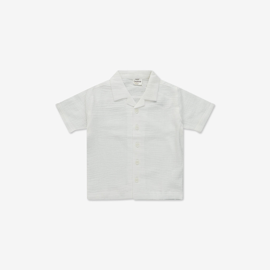 Short Sleeve Button-Down Shirt WB - WB20