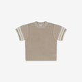 Oversize Crochet T-Shirt with Stripes CR - CR5