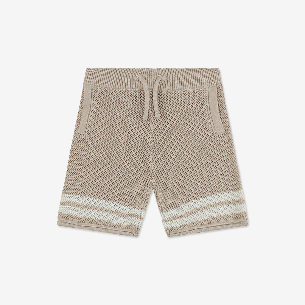Crochet Shorts with Stripes CR - CR6