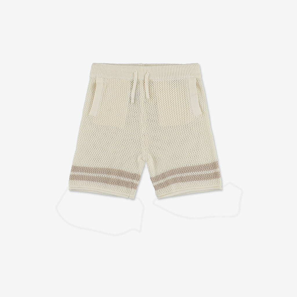 Crochet Shorts with Stripes CR - CR10