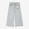 Long Wide Leg Jeans Pants J - J17