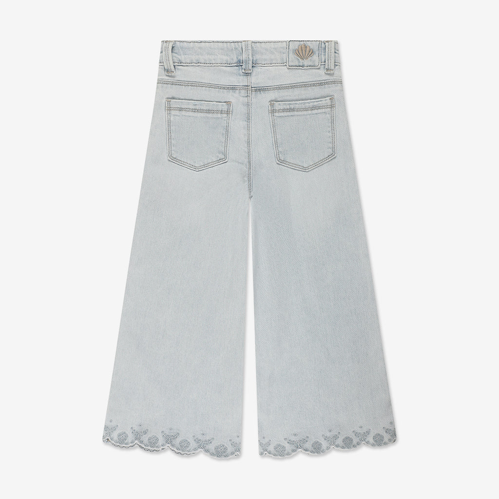 Long Wide Leg Jeans Pants J - J17
