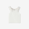 Tank Top With 3D Tulle Flowers H - H2