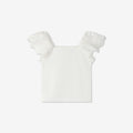 Frilled Sleeve Tee H - H11