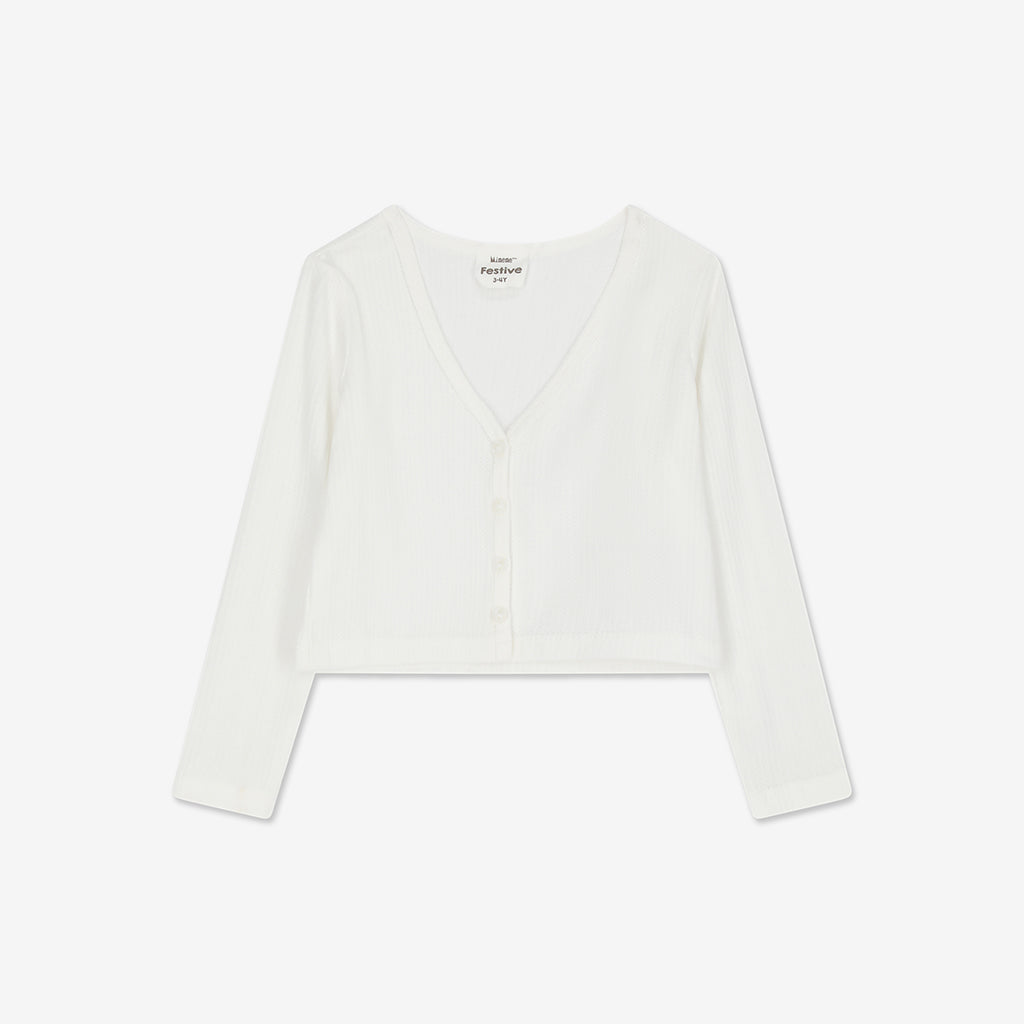 Pointelle Cardigan H - H25