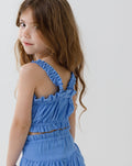 Cropped Woven Tank Top H - H32