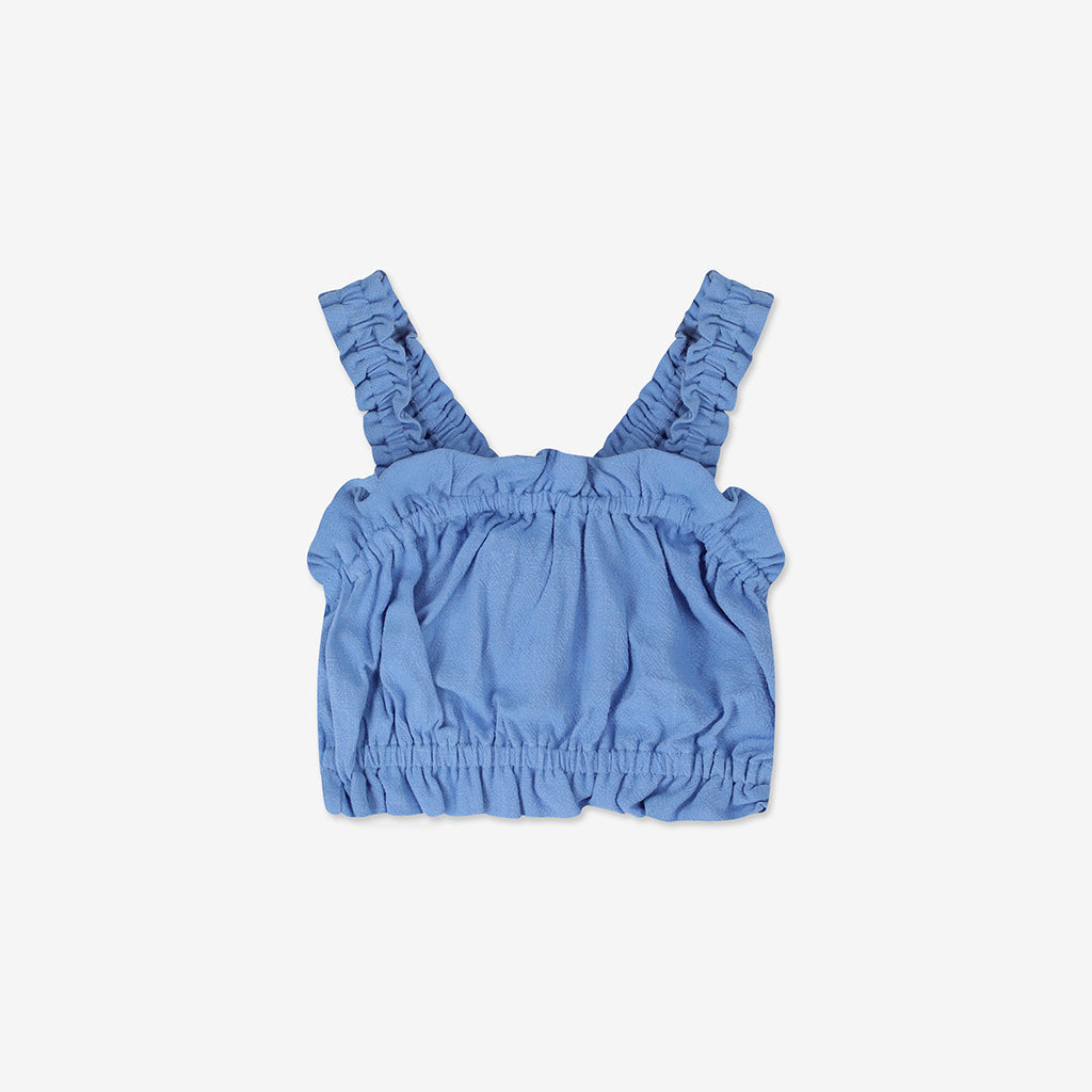 Cropped Woven Tank Top H - H32