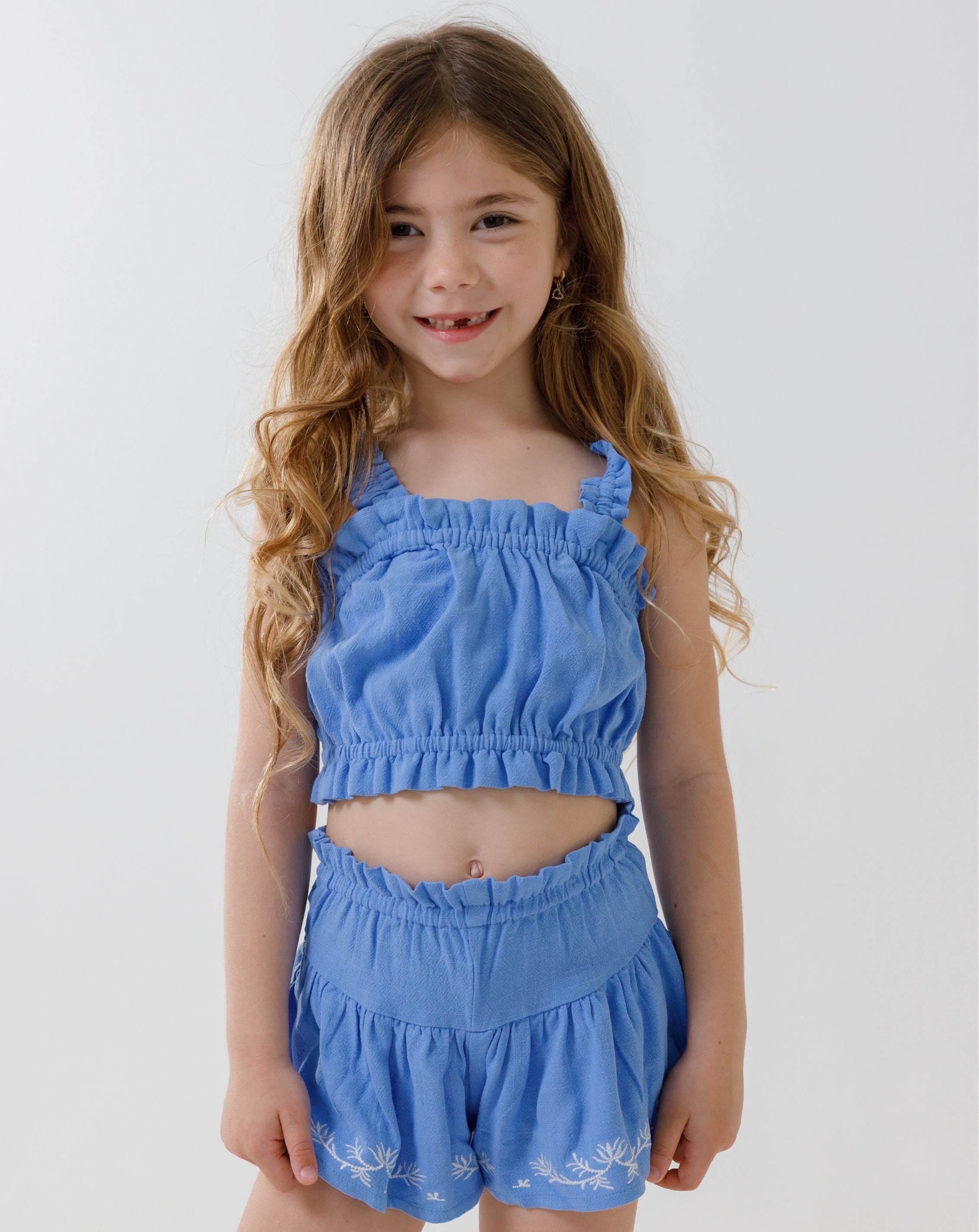 Flared Woven Shorts H - H33