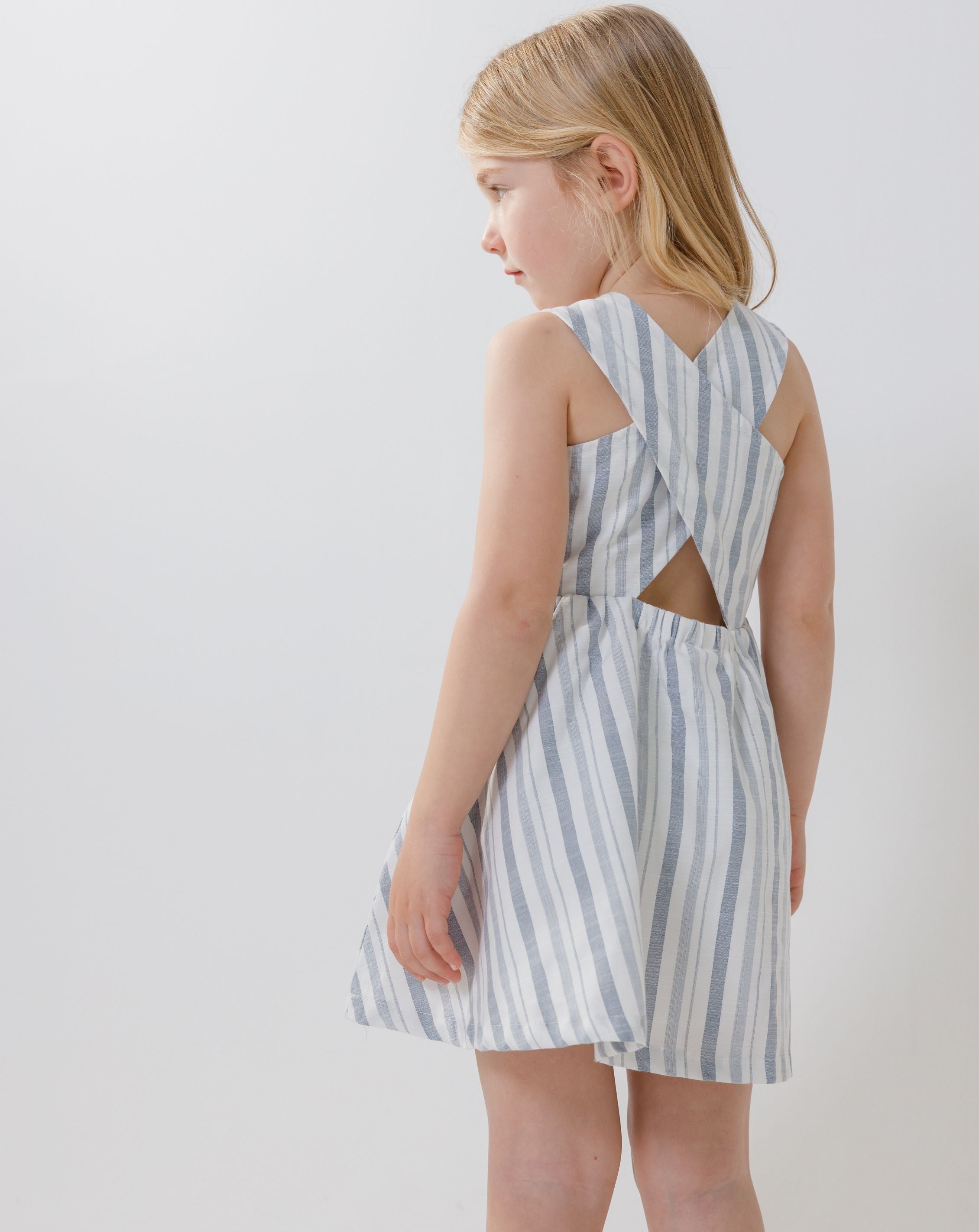 Cross Back Dress H - H35