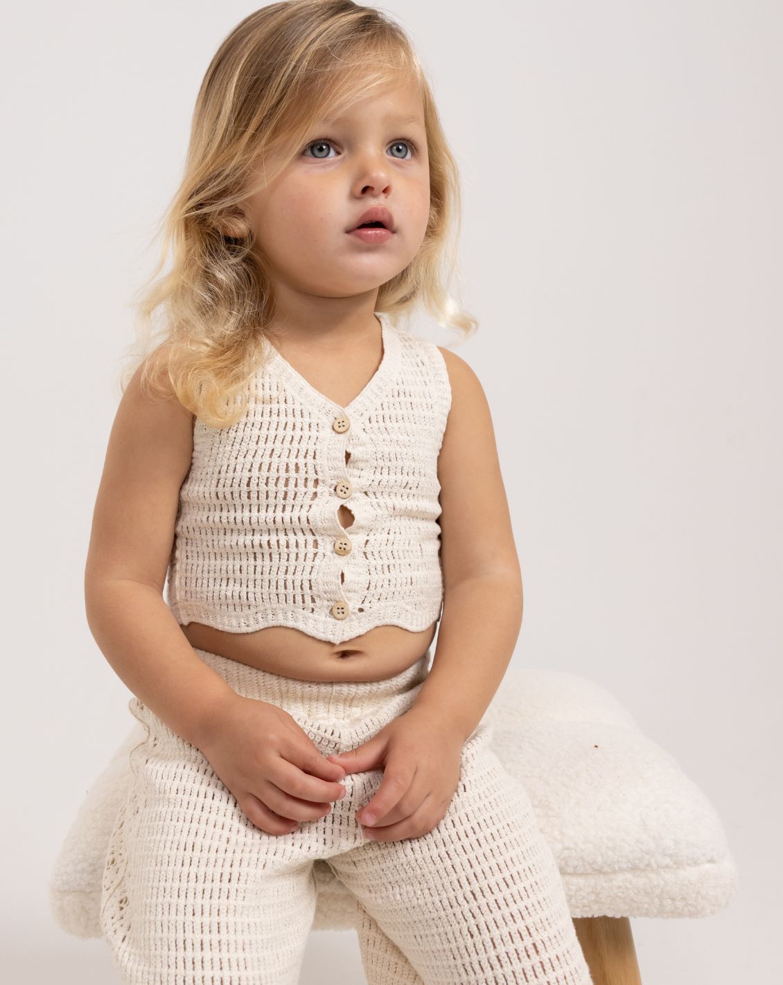 Crochet Wide Leg Pants CR - CR17
