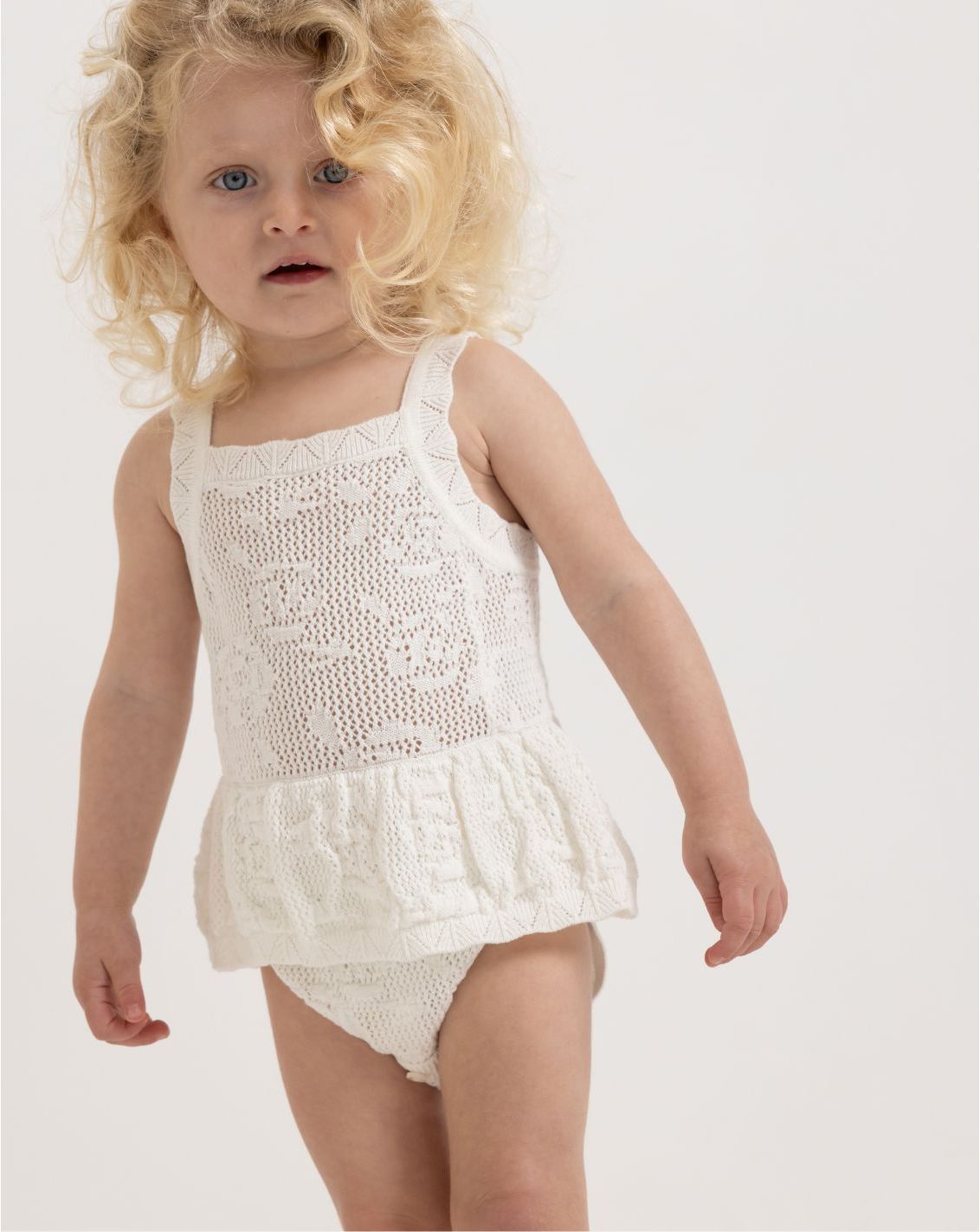 Crochet Bodysuit Dress CR15