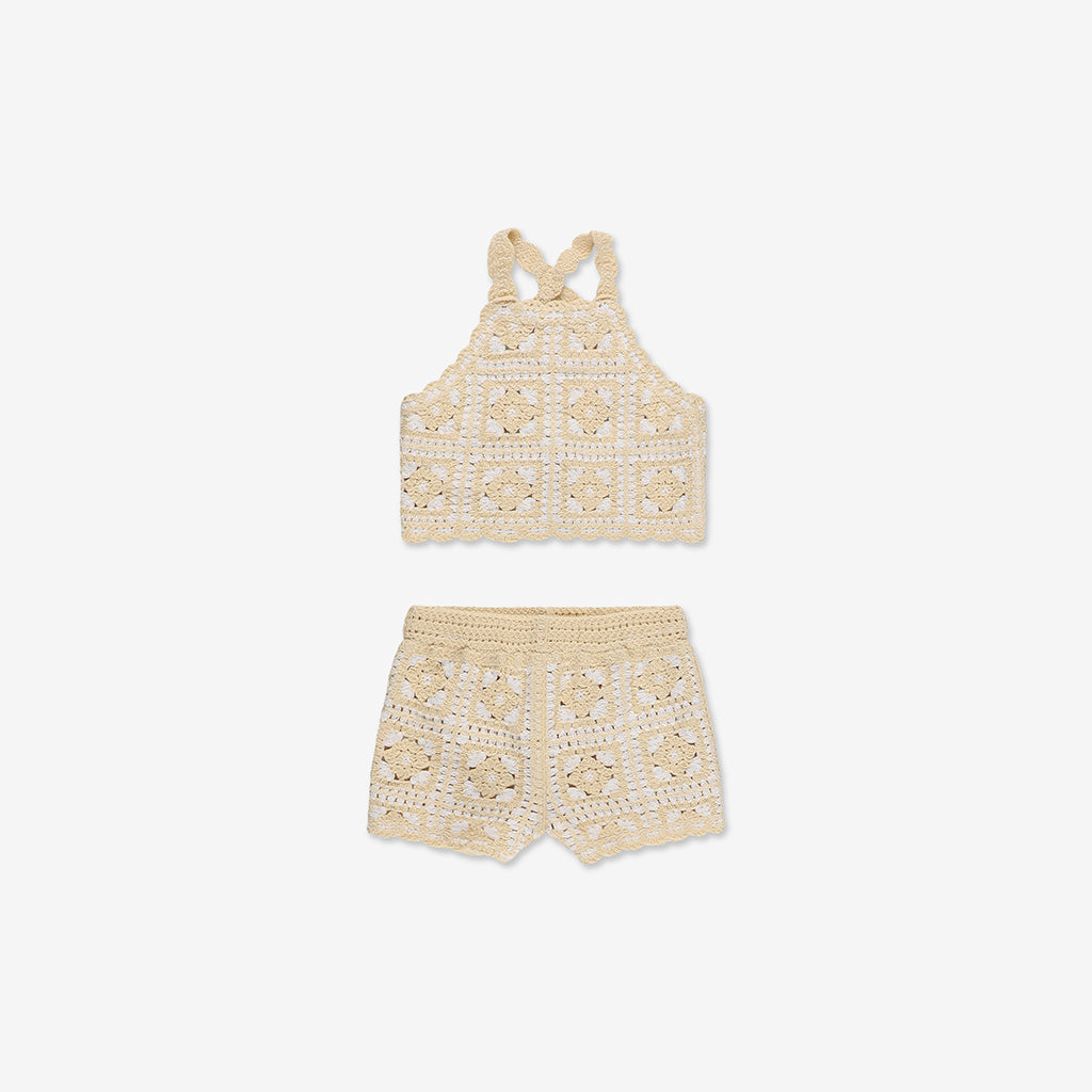 Crochet Tank Top & Short Set CR22