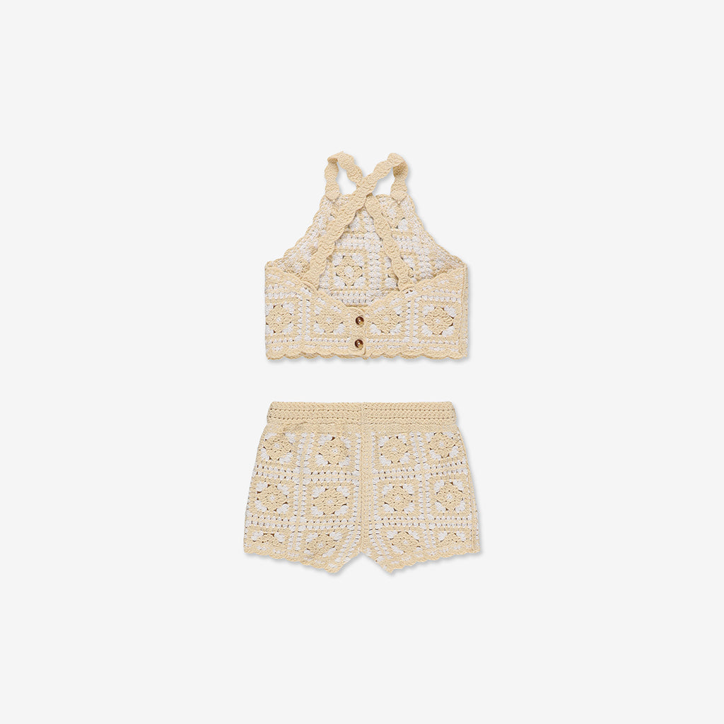Crochet Tank Top & Short Set CR22
