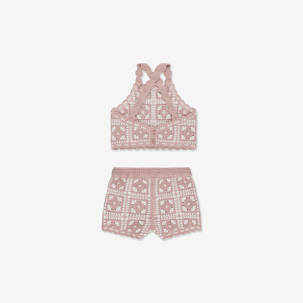 Crochet Tank Top & Short Set CR22
