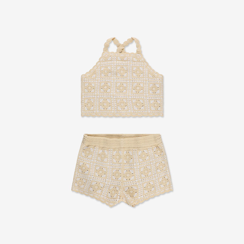 Crochet Tank Top & Short Set CR - CR24