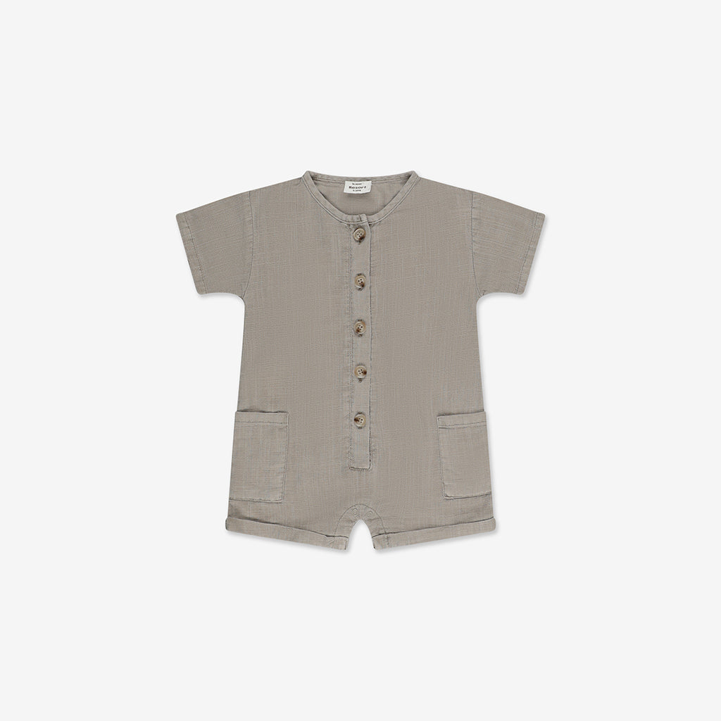 Short Sleeves Overall With Pocket NT2