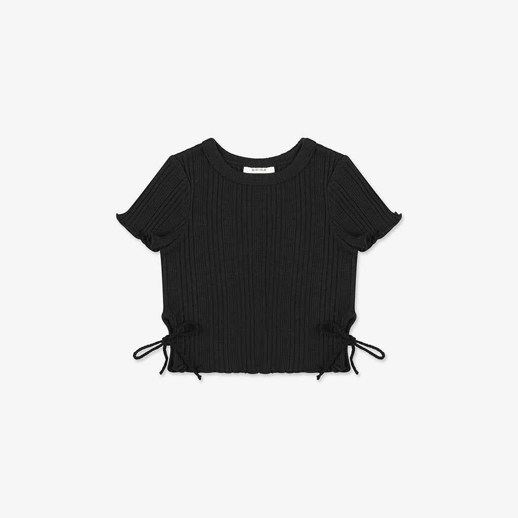 Girls Rib Cropped Shirt RIB