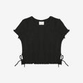 Girls Rib Cropped Shirt RIB - RIB7