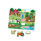 Melissa & Doug Reusable Sticker Pad - Habitat Animals