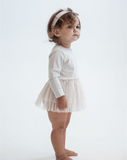 Embroided Tulle BS Dress & Headband A8